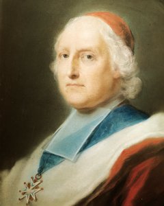Portrait of Cardinal de Polignac by Rosalba Giovanna Carriera