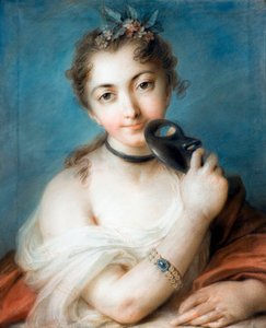 Portrait of a Lady with a Mask