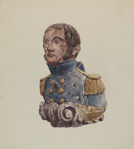 Figurehead: Naval Officer by Rosamond P. Gray