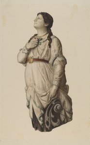 Figurehead from "Julia Lawrence" by Rosamond P. Gray