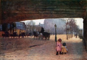 Under Hungerford Bridge by Rose Maynard Barton