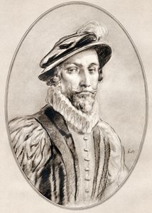 Sir Walter Raleigh, from Living Biographies of Famous Men by Ross Gordon