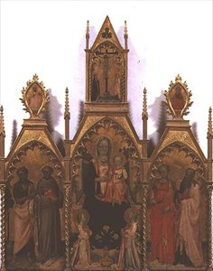 Madonna and Child Enthroned with Saints