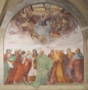 The Assumption of the Blessed Virgin Mary by Rosso Fiorentino