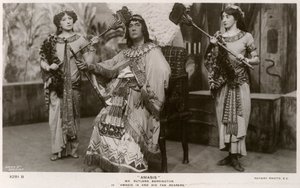 Members of the Cast of Amasis, c1906