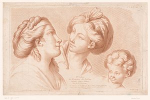 Title Print with Two Women