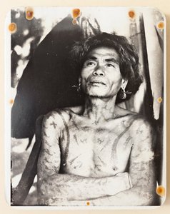 A tattooed Ifugao of Kababuyan district by Roy Barton