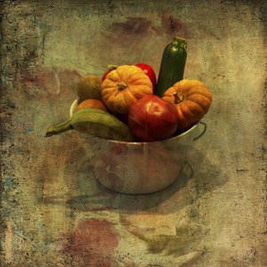 Rustic Harvest Bowl by Rudi Jacobs