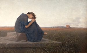 Campagna di Roma. Tomb of Caecilia Metella by Rudolf Bacher