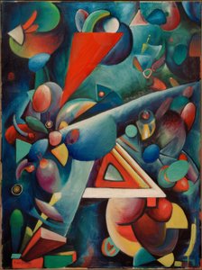 Composition XIV by Rudolf Bauer