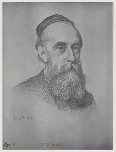 George Frederick Watts by Rudolf Lehmann