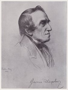Giacomo Meyerbeer by Rudolf Lehmann