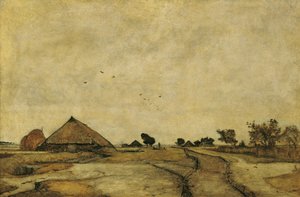 Dutch Landscape by Rudolf Ribarz