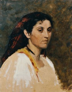 Head of a Roman Woman by Rudolf Schick