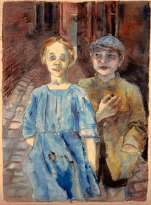 Neglected Youth by Rudolf Schlichter