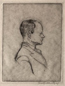 Portrait by Rudolf Schwartz