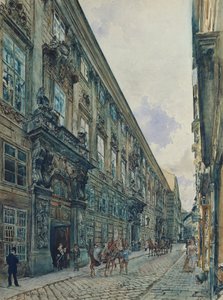 The Winter Palace of Prince Eugene of Savoy in Himmelpfortgasse in Vienna