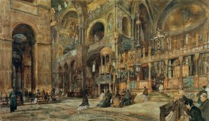 Interior View of St. Mark