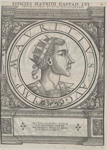 Eastern Roman Emperor Maurice by Rudolph Wyssenbach