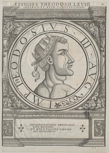 Eastern Roman Emperor Theodosius III by Rudolph Wyssenbach