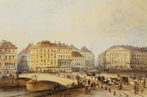 Ferdinandbrucke by Rudolf von Alt