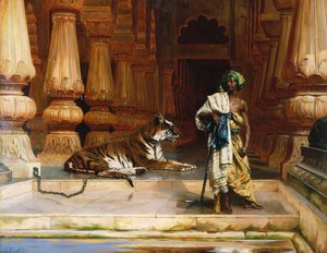 The Palace Guards by Rudolphe Ernst