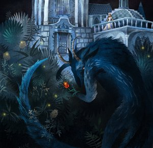 Beauty and the Beast, 2014 by Runa Anastasiya Rudaya