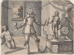 The Artist in His Studio