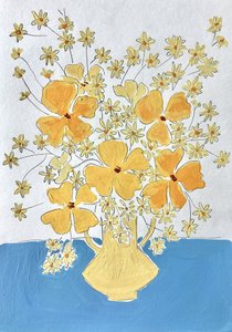 Bright Yellow Still Life