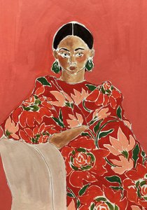 Vibrant Fashion Portrait