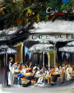 Cafe de Flore Paris by Ruslana Levandovska