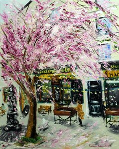 Cherry Blossoms by Shakespeare & Company Paris II