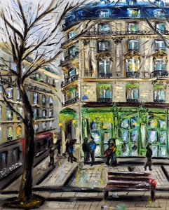 Laduree at Champs Elysees Paris by Ruslana Levandovska