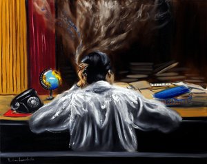 Late Night, 2023 by Ruslana Levandovska