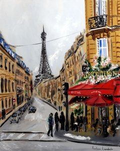 Le Recrutement Paris - with Gold Embellishment by Ruslana Levandovska