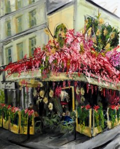 Paris Cafe - Maison Sauvage, 2021 by Ruslana Levandovska