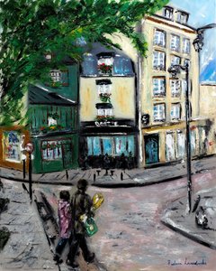 Quartier Latin Paris, 2022 by Ruslana Levandovska