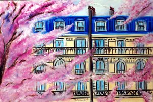 Spring in Paris by Ruslana Levandovska