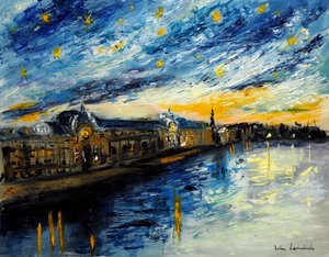 Starry Night over Paris Musée d