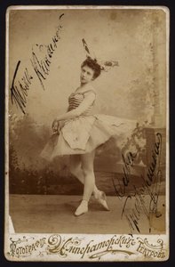 Ballet dancer by Russian Photographer (after)