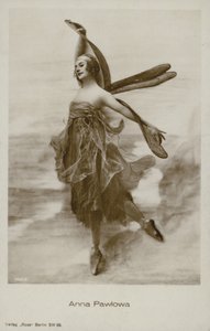Anna Pavlova, Russian prima ballerina by Russian Photographer