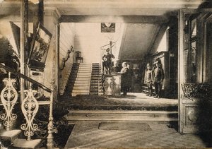 Interior of the Hotel Slavianski Bazaar in Moscow by Russian Photographer