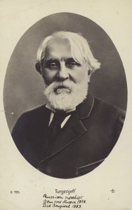 Ivan Turgenev by Russian Photographer