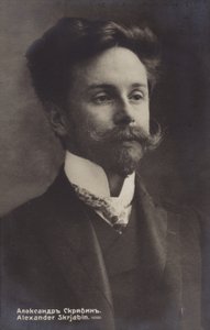 Portrait of Alexander Skrjabin