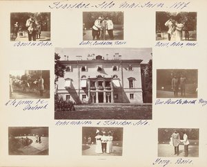 The Russian Imperial Family, Page from an Album of Photographs, c.1897-99 by Russian Photographer