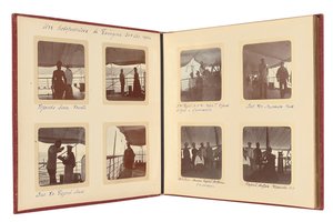 The Russian Imperial Family, Page from an Album of Photographs, c.1897-99 by Russian Photographer