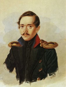 Portrait of Mikhail Lermontov