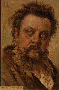Portrait of Modest Mussorgsky