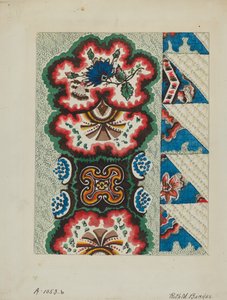 Quilted Coverlet by Ruth M Barnes