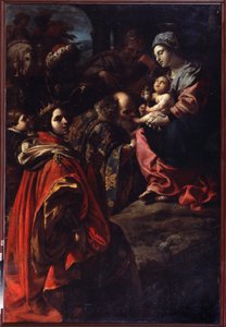 The Adoration of the Magi by Rutilio Manetti